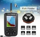 Беспроводной эхолот для рыбалки с лодки или берега Lucky Fish Finder XJ-01 с цветным дисплеем LCD дальность до 100 м Wi-Fi зимний летний эхолот - изображение 4
