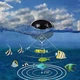 Беспроводной эхолот для рыбалки с лодки или берега Lucky Fish Finder XJ-01 с цветным дисплеем LCD дальность до 100 м Wi-Fi зимний летний эхолот - изображение 6
