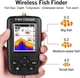 Беспроводной эхолот для рыбалки с лодки или берега Lucky Fish Finder XJ-01 с цветным дисплеем LCD дальность до 100 м Wi-Fi зимний летний эхолот - изображение 9