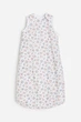 Спальний конверт H&M 1174434 білий квіти 62-68см - зображення 1