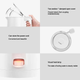 Електрочайник Xiaomi Mi Home Appliance Water Bottle N1 (Китайська вилка) (MJDSH05YM) - зображення 8