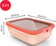 Контейнер прямоугольный Tefal oneClick 2.3 л (N1211410) - изображение 2