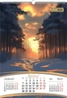 Календарь настенный Buromax А2 на 1 пружине Seasons of the year на 2026 год (BM.210652) - изображение 13