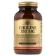 Витамины Solgar Холин 350 мг Choline 350 mg 100 растительных капсул - изображение 1