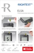 Глюкометр Bionime Rightest ELSA (4710627340279) - изображение 2