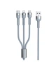 Кабель Remax Jany Series 3в1 USB to Type-C/Lightning/Micro-USB Silver (RC-124TH) - изображение 1