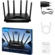 Wi-Fi маршрутизатор Cudy WR6500 BE6500 Gigabit Wi-Fi 7 5765 Мбит/с 2.4 ГГц/5 ГГц 4 LAN порта (D230B7F9BF46) - изображение 3
