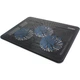 Підставка з вентилятором для ноутбука Crown CMLC-1043T до 17'' Black-Blue (CMLC-1043T Blue) - зображення 2