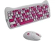 Комплект (клавіатура, миша) Canyon HSET-W6 Kitty Edition Pink (CNS-HSETW6PK) - изображение 4