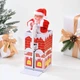 Интерактивная игрушка Санта-Клаус в дымоходе веселая музыка движущиеся элементы - изображение 4