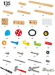 Zestaw konstrukcyjny budowniczego Brio 34596 Builder (7312350345872) - obraz 6