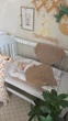Кокон з крилами Chickabiddy, двосторонній зима-літо, бежевий бавовняний велюр + ведмедики та веселки, 100% бавовна, позиціонер для малюка, гніздечко для новонароджених, 90х52 см - зображення 3