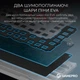 Клавиатура GamePro Asgard Valhalla MK160B Pro 75 RGB Wireless/Bluetooth/USB Black (MK160B Pro) - изображение 10