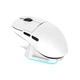 Мышка Ajazz AJ159P MC Wireless/Bluetooth/USB Charging Dock White (AJ159P-MC-W) - изображение 1