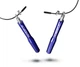 Скакалка скоростная PowerPlay 4207 Elite Jump Rope на подшипниках алюминиевая 3 м Синяя (PP_4207_Blue) - изображение 2