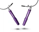 Скакалка скоростная PowerPlay 4207 Elite Jump Rope на подшипниках алюминиевая 3 м Фиолетовая (PP_4207_Purple) - изображение 3