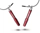 Скакалка скоростная PowerPlay 4207 Elite Jump Rope на подшипниках алюминиевая 3 м Красная (PP_4207_Red) - изображение 2