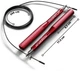 Скакалка скоростная PowerPlay 4207 Elite Jump Rope на подшипниках алюминиевая 3 м Красная (PP_4207_Red) - изображение 4