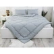 Одеяло Руно - Soft Line всесезонное серое евро 200x220 см 300 гр/м2 (28703) - изображение 4