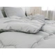 Одеяло Руно - Soft Line всесезонное серое евро 200x220 см 300 гр/м2 (28703) - изображение 5