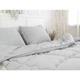 Одеяло Руно - Soft Line всесезонное серое евро 200x220 см 300 гр/м2 (28703) - изображение 6