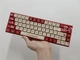 Клавіатура ігрова Ajazz ak680 Біло-червона - изображение 6