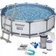 Басейн каркасний Bestway Steel Pro Max 366x100 см з фільтром і драбиною 56418 - изображение 5