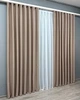 Комплект готовых штор VR-Textil Блэкаут Midnight № 1824ш Светлое какао 200х290 см 2 шт (32-149) - изображение 4