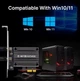 WIFI6 + Bluetooth 5.3 контроллер AX5400 2.4G/5G/6Ghz PCIe адаптер Fenvi MT7922 трехдиапазонный - изображение 3