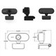 Веб-камера с микрофоном Deyric Webcam A03 4K USB Black (WA03BK) - изображение 4