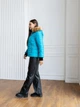 Fashions • Куртка жіноча зимова Di Fashions 54 бірюза (12Д3-мк) - зображення 3