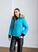 Fashions • Куртка жіноча зимова Di Fashions 54 бірюза (12Д3-мк) - зображення 7