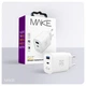 Сетевое зарядное устройство Make 45W GaN3 Type-C PD + USB QC4.0 White (MCW-4521GWH) - изображение 7