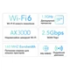 Маршрутизатор Cudy WR3000H Wi-Fi 6 Mesh Gigabit 2.5G Port (2791793340) - изображение 7