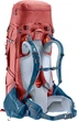 Походный рюкзак Deuter Aircontact X 60+15 SL (Redwood/Ink) (DT 3370122 5335) - изображение 4