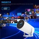 Смарт проектор MAG HY300 PRO 4K Android 11 HD BT5.0 Dual Wi-Fi Белый (454053989) - изображение 3