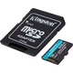 Карта пам`яті MicroSDXC 512GB UHS-I/U3 Class 10 Kingston Canvas Go! Plus R200/W160MB/s + SD-адаптер (SDCG4/512GB) - изображение 2