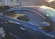 Вітровики з хромованим молдингом (4 шт, Niken) для Renault Fluence 2009-2016 рр - зображення 5