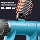 Эспандер кистевой со счетчиком PowerPlay PP-4403 с регулируемой нагрузкой 10-100 кг Синий (PP_4403_Blue) - изображение 2