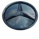 Емблема решітки Mercedes W253 чорна глянецева d=205 мм пластик (на защіпках) ОЕМ A0008880160 - изображение 1