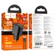 Зарядне HOCO CS23A PD30W QC3.0 1USB 1Type-C з кабелем Type-C чорне - изображение 2