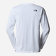 Longsleeve męski The North Face M L/S Simple Dome NF0A87QNFN41 XL Biały (800070329354) - obraz 5