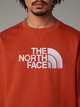 Світшот чоловічий The North Face M Drew Peak NF0A89EK1I01 L Оранжевий (800070329382) - зображення 4