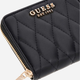 Гаманець жіночий зі штучної шкіри Guess Valla SWQG8122137 Чорний (800070344446) - зображення 3