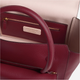 Torebka damska ze skóry naturalnej z łańcuszkiem Coccinelle Double E1T8A180201 R52 Bordowa (800070345951) - obraz 5