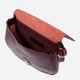 Torebka crossbody damska ze skóry naturalnej mała na szerokim pasku The Bridge Isadora 045315D3 YF Bordowa (800070346573) - obraz 5