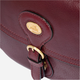 Torebka crossbody damska ze skóry naturalnej mała na szerokim pasku The Bridge Isadora 045315D3 YF Bordowa (800070346573) - obraz 6