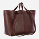 Torebka shopper ze skóry naturalnej Iuntoo Rivera 191003 Bordowa (800070346751) - obraz 3