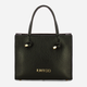 Torebka crossbody damska ze skóry naturalnej mała Iuntoo Giunto 195003 Czarna (800070347416) - obraz 1