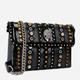 Сумка крос-боді через плече жіноча з натуральної шкіри маленька Kurt Geiger Kensington 4697005019 05 Чорна (800070350188) - зображення 4